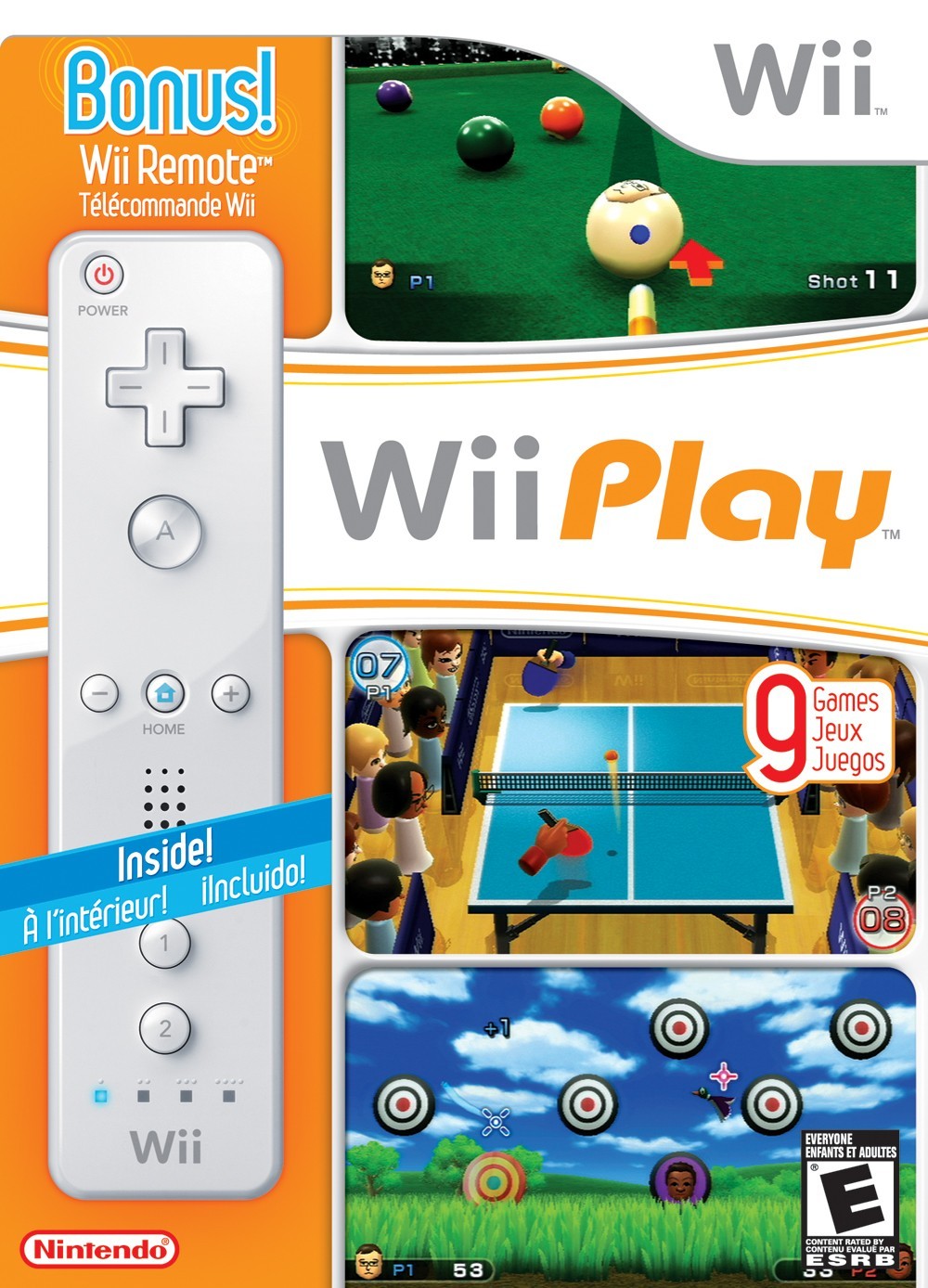 Wii Play + Kontroller