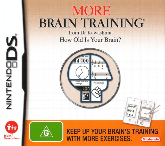 More Brain Training from Dr Kawashima How Old IS Your Brain?