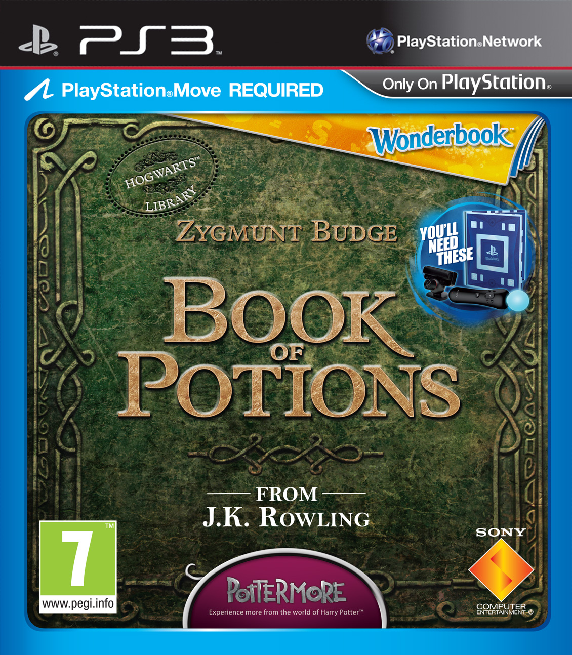 Wonderbook Book of Potions (játékszoftver)