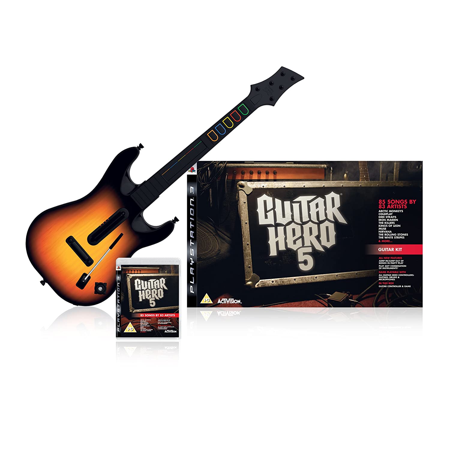 Guitar Hero 5 + gitár